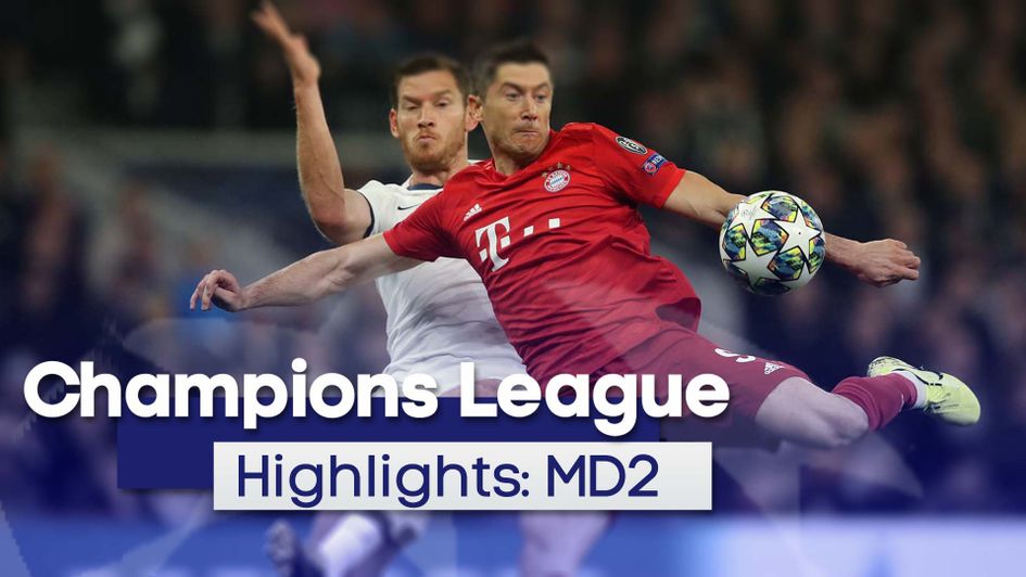 Champions League highlights: Watch all the goals from the second round of group games