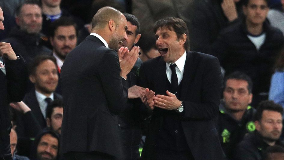 Pep Guadiola has struggled against Antonio Conte-led sides