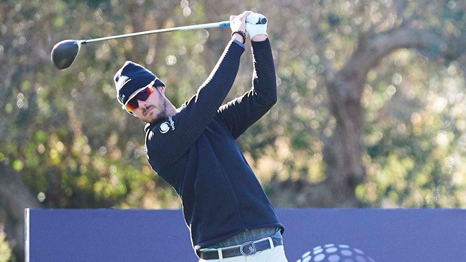 Benjamin Poke in action on the European Tour