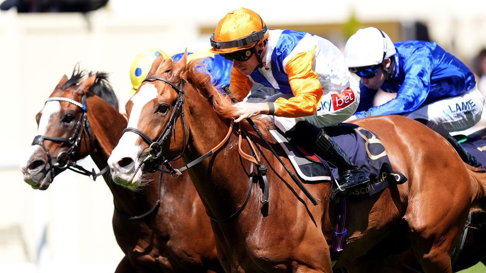 Ten Bob Tony causes a 50/1 shock in the Queen Anne