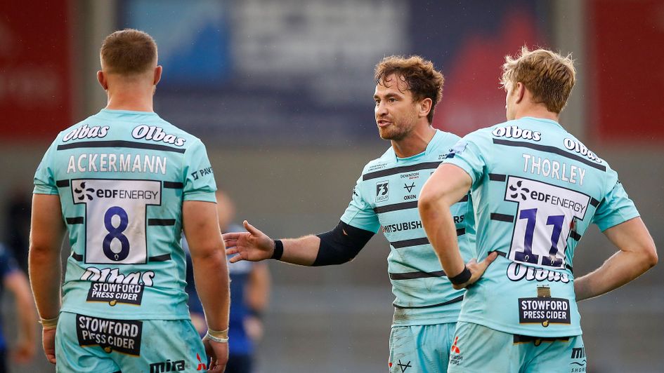 Danny Cipriani guided his Gloucester side to a comeback victory at Sale