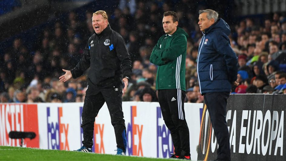 Ronald Koeman can have something positive to shout about