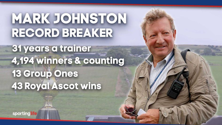 Mark Johnston: Britain's winning most Flat trainer