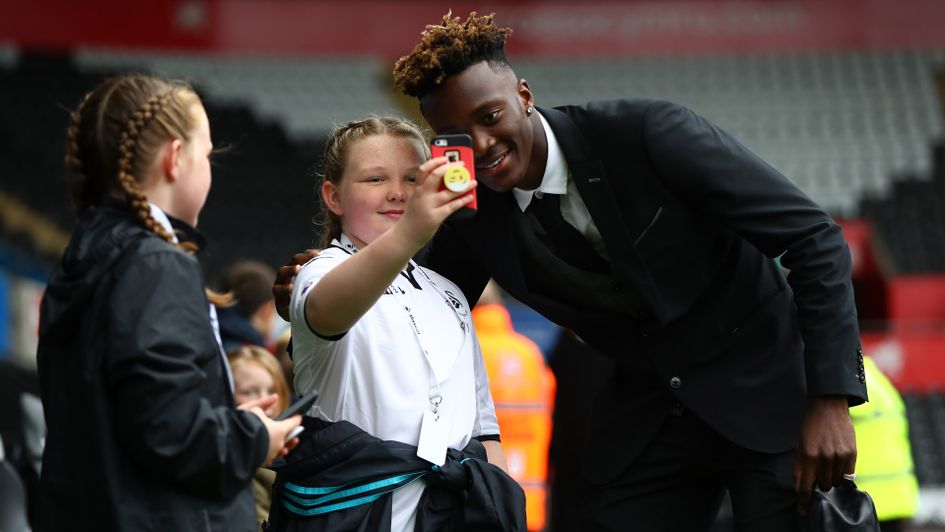 A selfie with Tammy Abraham
