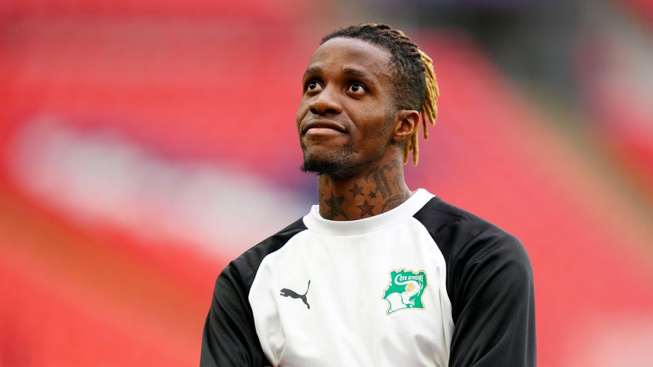 Ivory Coast forward Wilfried Zaha