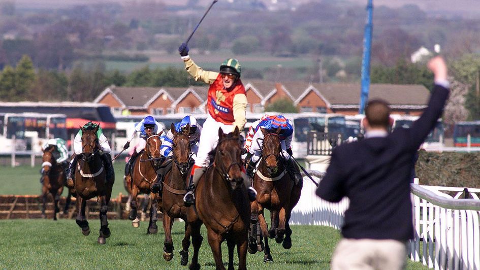 Celebration time as Bobbyjo wins the National