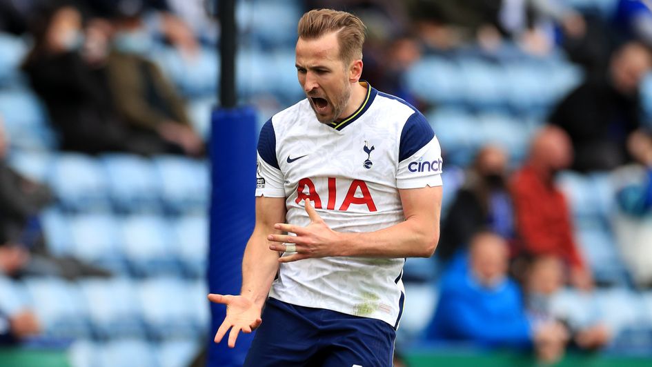 Harry Kane celebrates