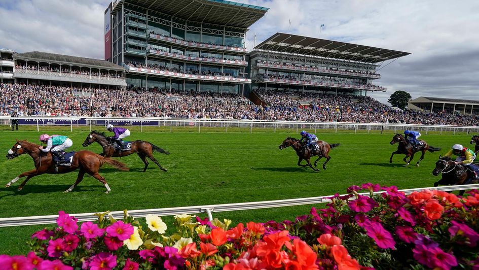 Oviedo was third to Chaldean in the Acomb Stakes