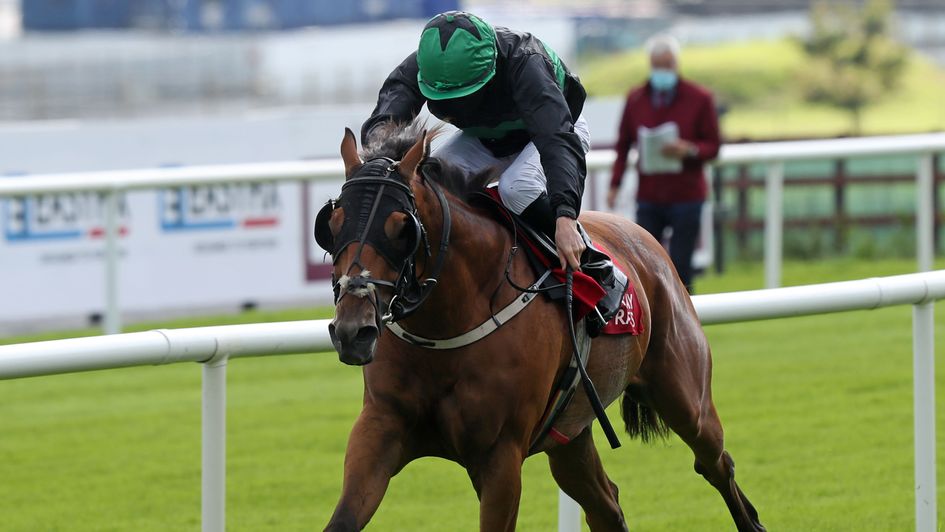 Billy Lee completes a double on Eastern Racer