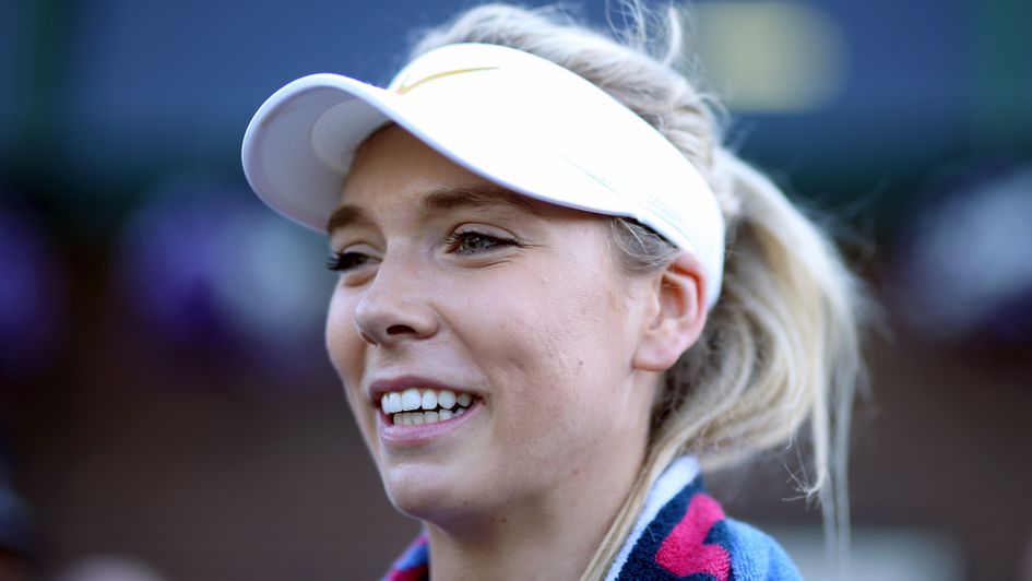 Britain's Katie Boulter