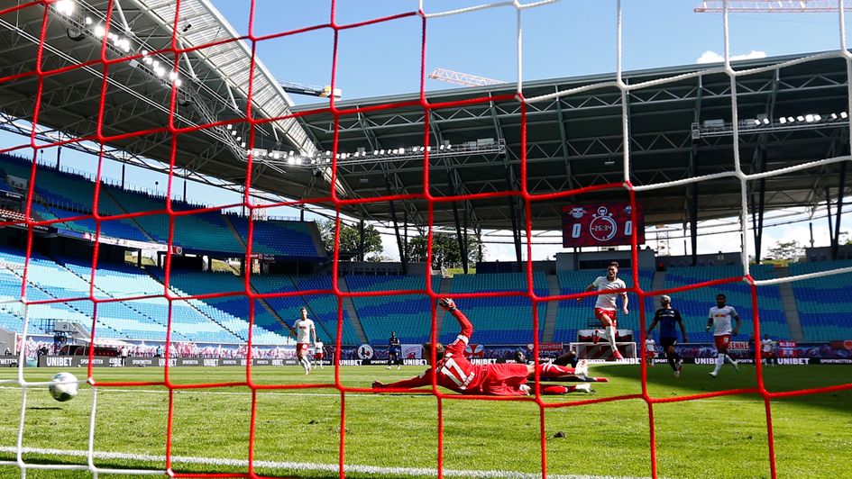 Patrik Schick: RB Leipzig forward scores against Paderborn