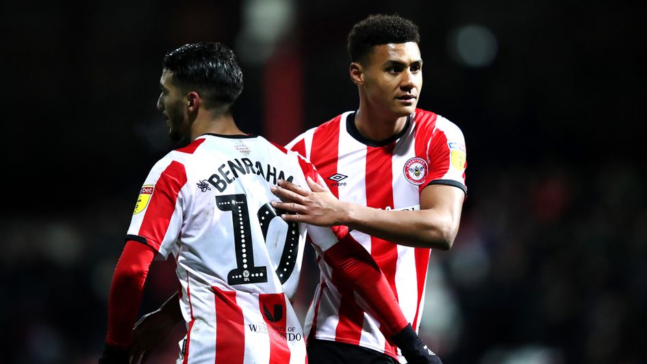 Said Benrahma and Ollie Watkins