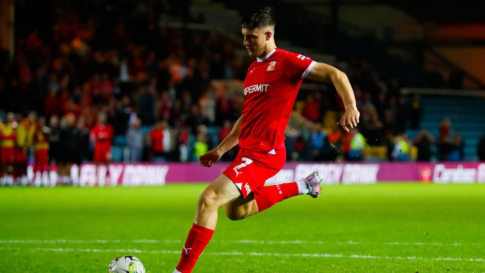 Jake Young has started the new season in emphatic form, netting nine in six for Swindon