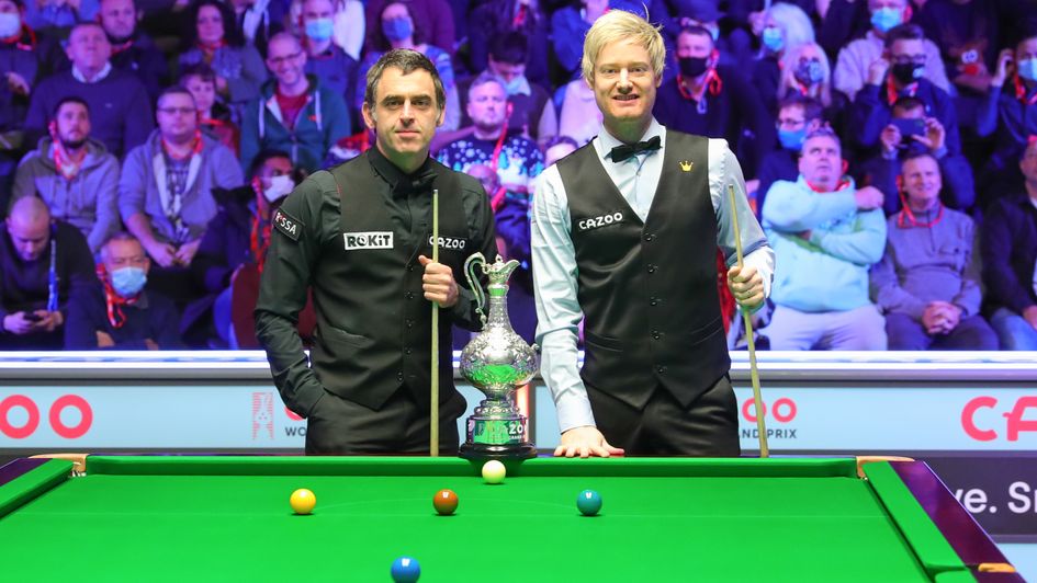 Ronnie O'Sullivan beat Neil Robertson in the final of the World Grand Prix