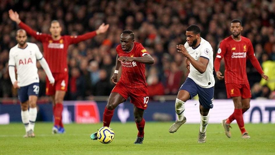 Japhet Tanganga: Defender made his Premier League debut for Spurs against Liverpool