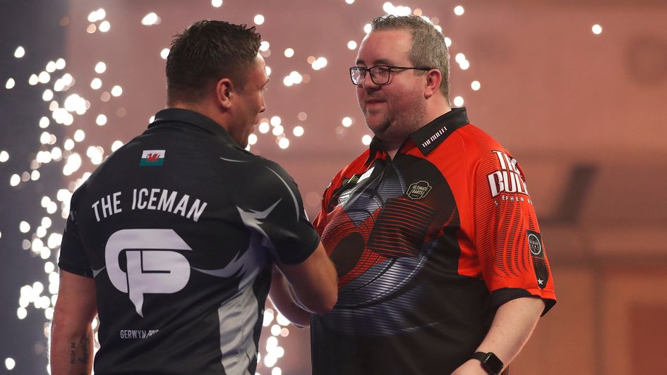 Gerwyn Price and Stephen Bunting