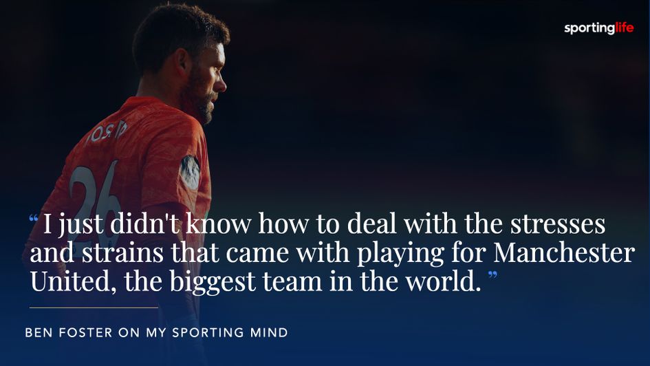 Sporting Life has partnered with My Sporting Mind - below we hear from Ben Foster, a guest in series one