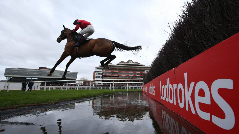 Ahoy Senor on his way to victory at Newbury