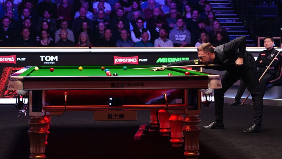 Judd Trump in control at the Masters