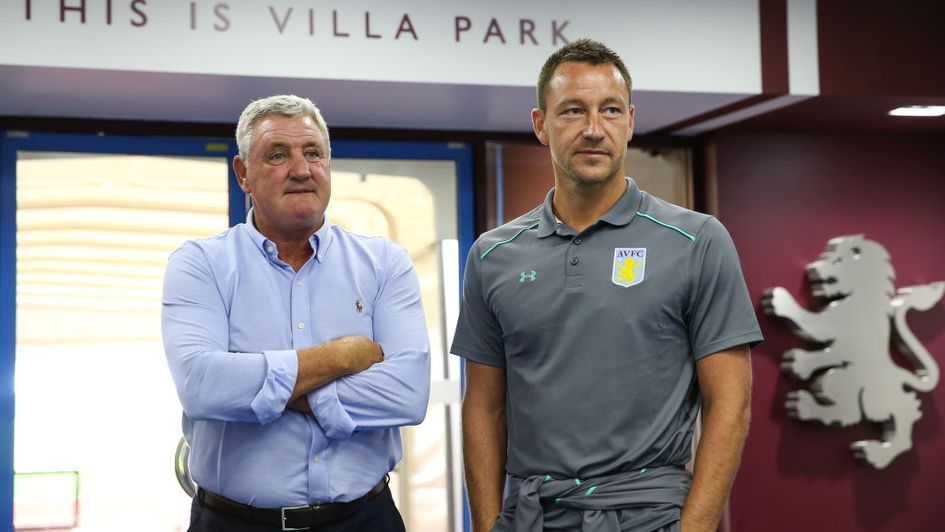 Steve Bruce signed current Aston Villa assistant manager John Terry as a player during his spell in charge at Villa Park.