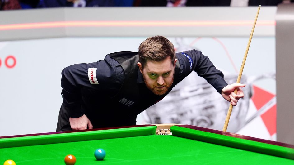 Jak Jones in his first Crucible semi-final
