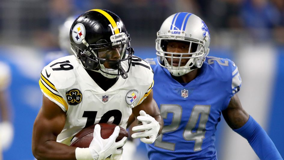 JuJu Smith-Schuster scored a 97-yard touchdown for the Steelers