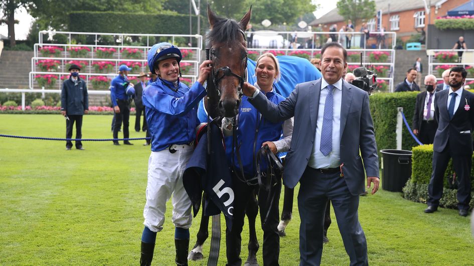 Adayar in the aftermath if his brilliant King George win