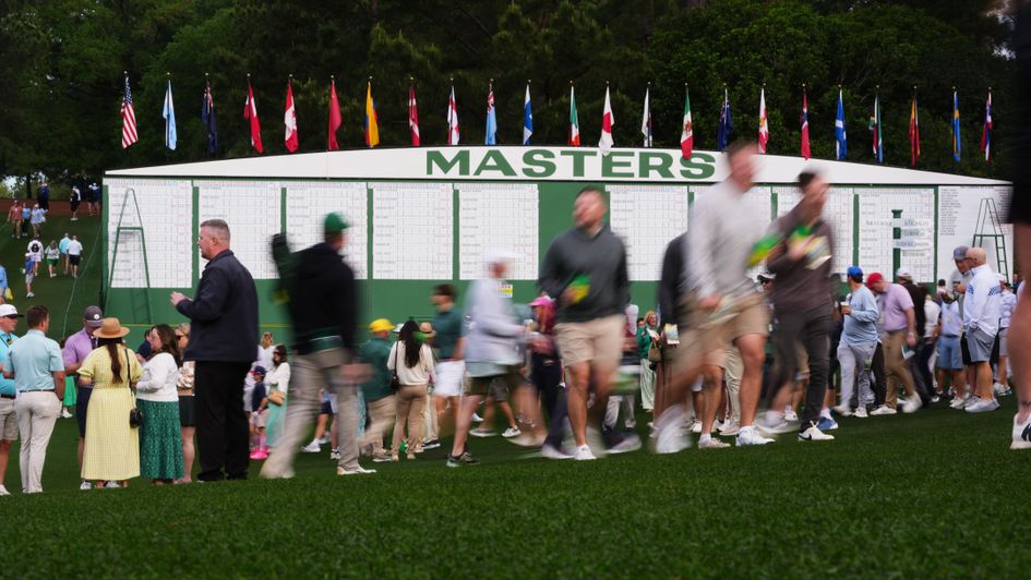 The Masters begins on Thursday