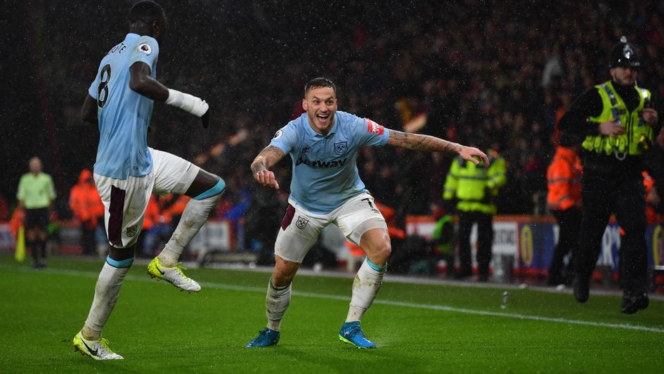 West Ham's Marko Anautovic