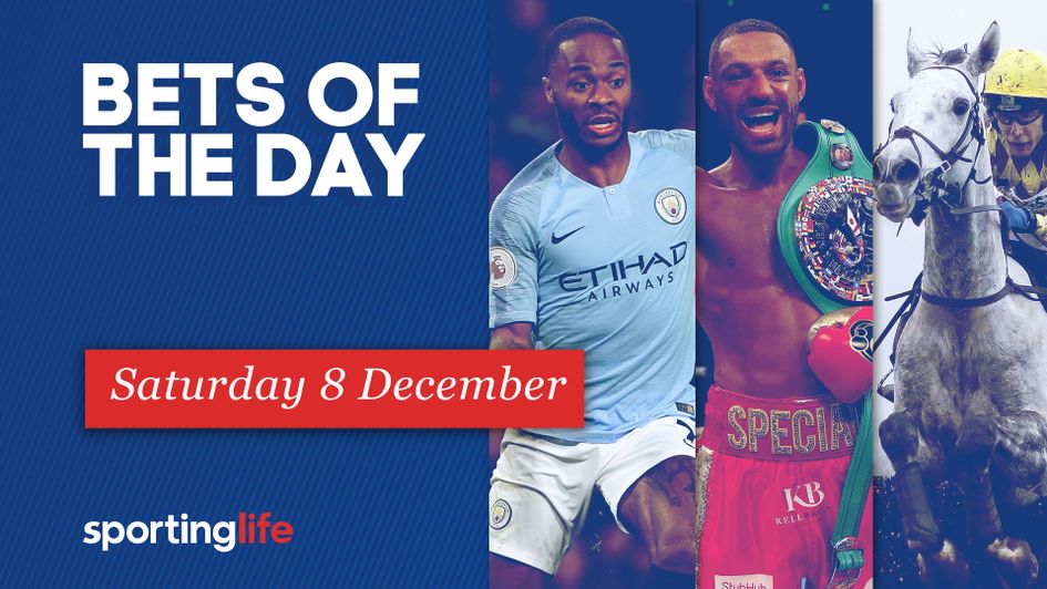 Check out a summary of our Best Bets for Saturday December 8