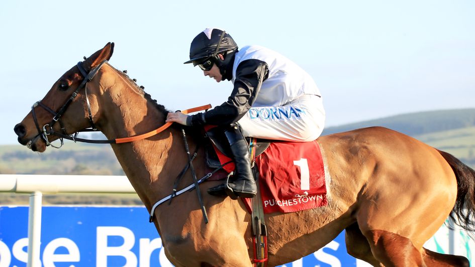 Rachael Blackmore riding Bob Olinger to victory