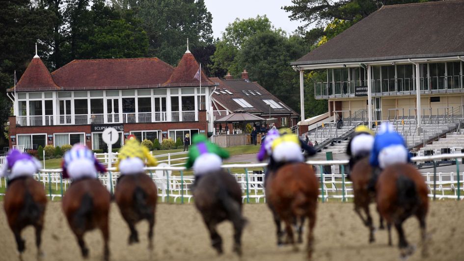 Action from Lingfield on Monday