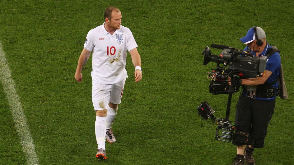 Wayne Rooney at the 2010 World Cup