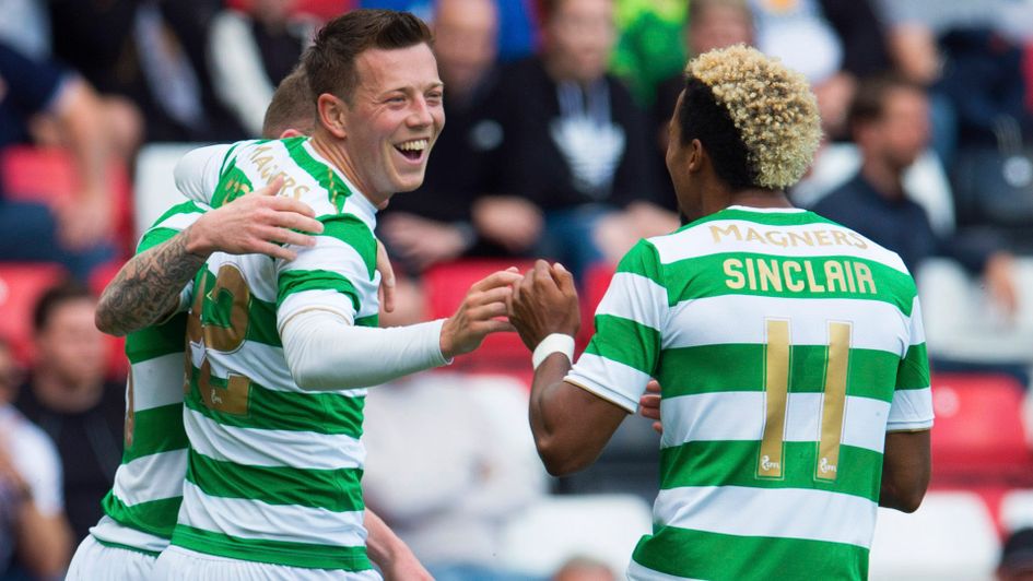 Callum McGregor: Starred in Celtic's win over Sunderland
