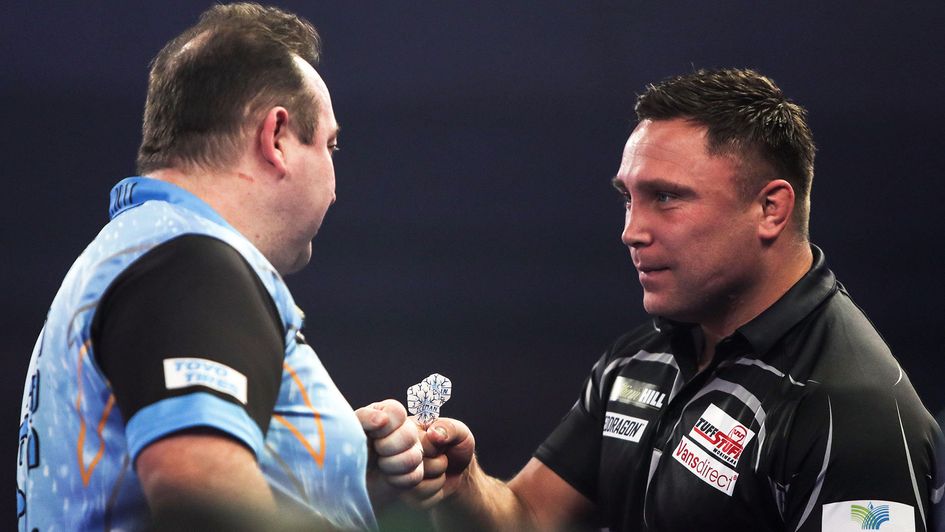 Brendan Dolan and Gerwyn Price