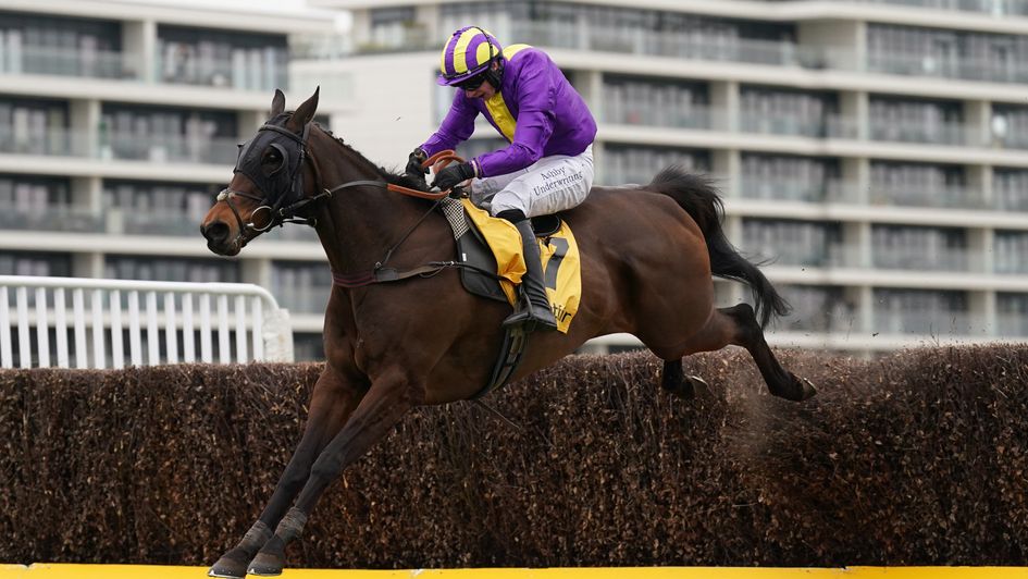 Zanza on his way to giving Philip Hobbs his 3000th career winner