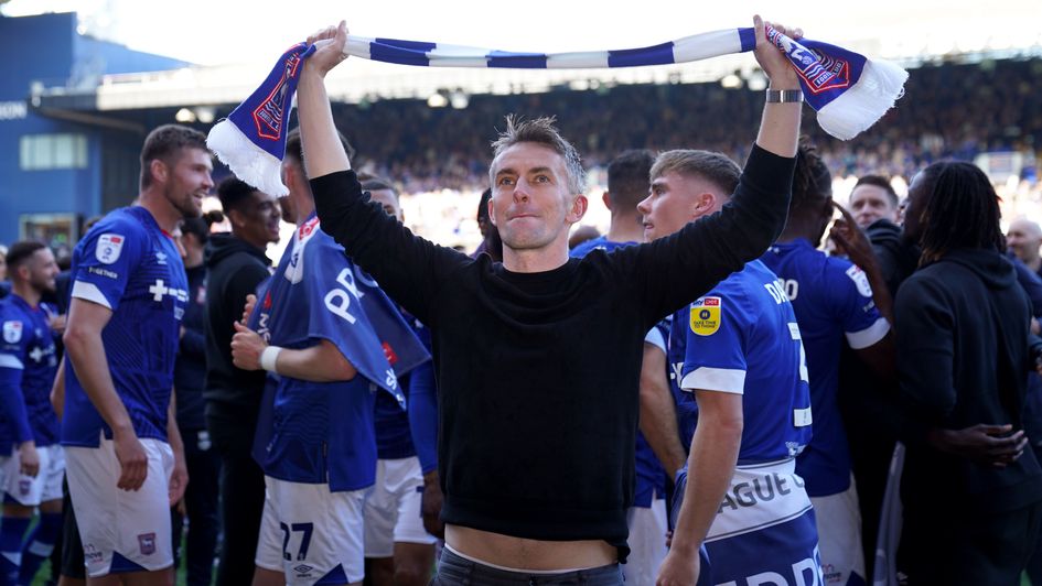 Ipswich manager Kieran McKenna
