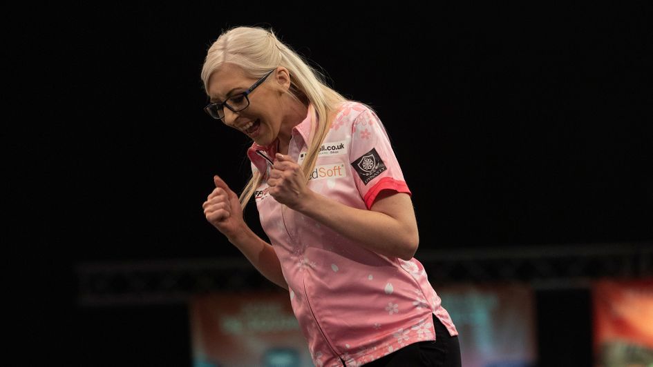 Fallon Sherrock (Picture: Lawrence Lustig/PDC)