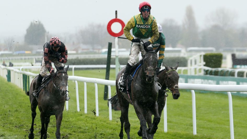 Supasundae makes it third time lucky at Aintree