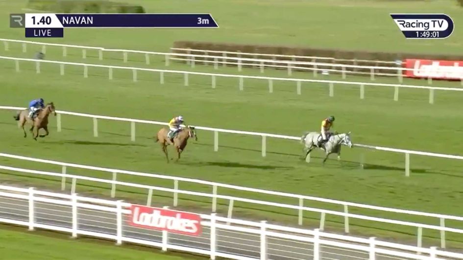 Scroll down to watch Hugh Morgan win on Young Dev at Navan
