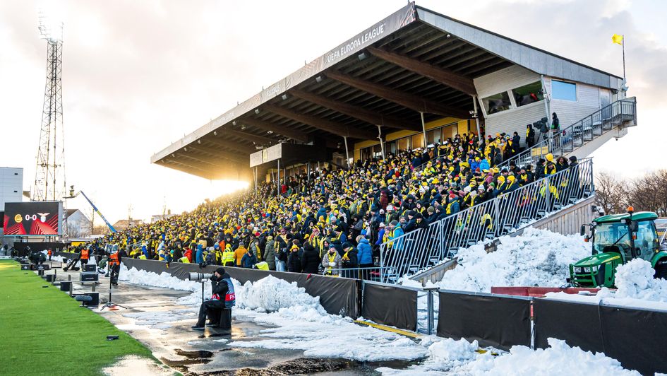 Bodo/Glimt's stadium Aspmyra Stadion in Norway
