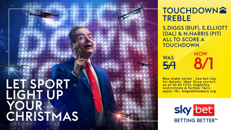 Check out Sky Bet's Touchdown Treble