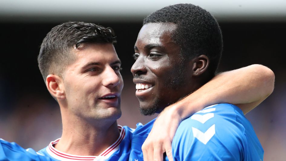 Sheyi Ojo: Delight for the Liverpool loanee, on loan at Rangers