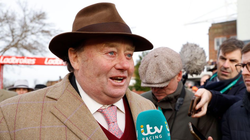 Trainer Nicky Henderson
