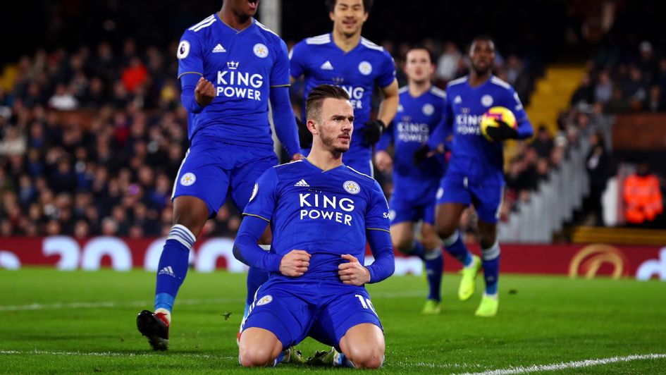 James Maddison: The Leicester attacker has scored in successive games