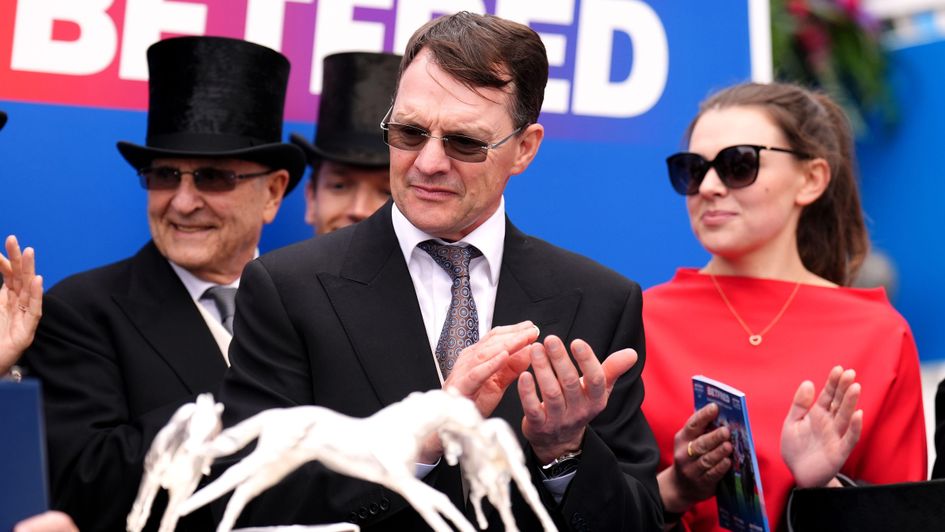 Another day in the Epsom sun for Aidan O'Brien