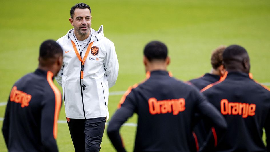 Xavi takes charge of the Netherlands