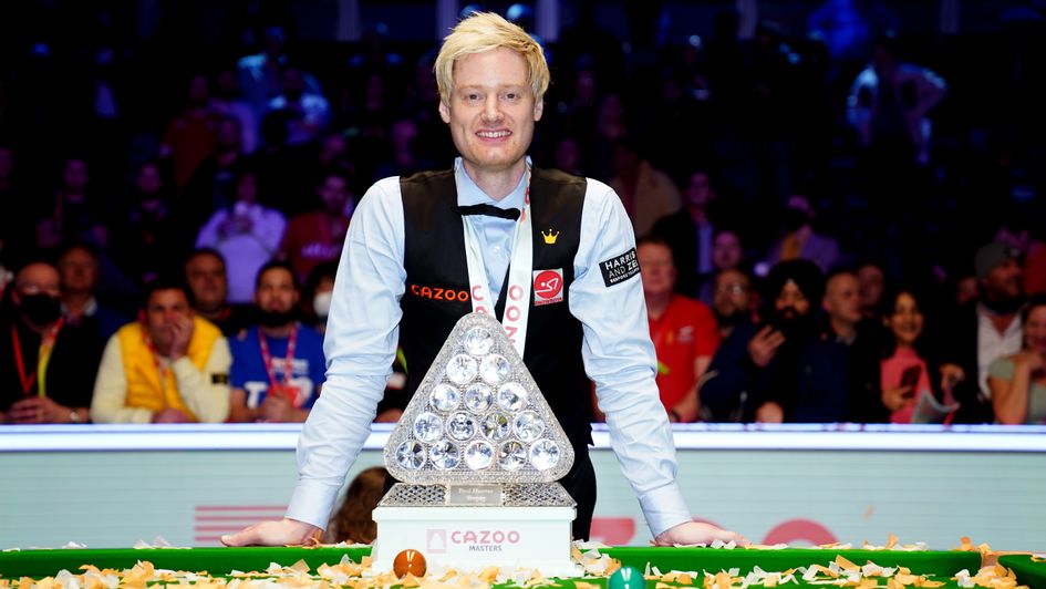 A second Masters crown for Neil Robertson