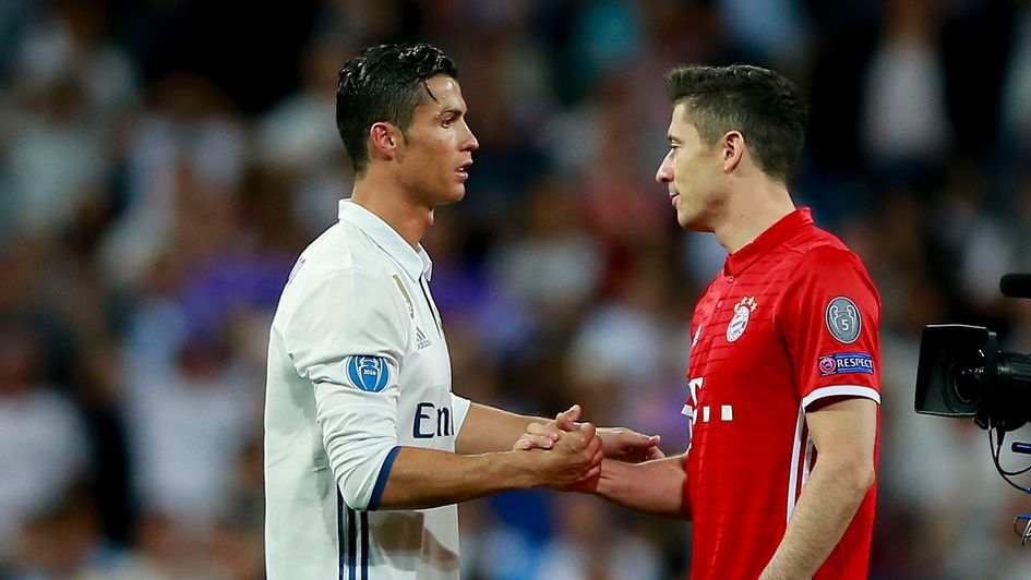 Cristiano Ronaldo and Robert Lewandowski go head-to-head again