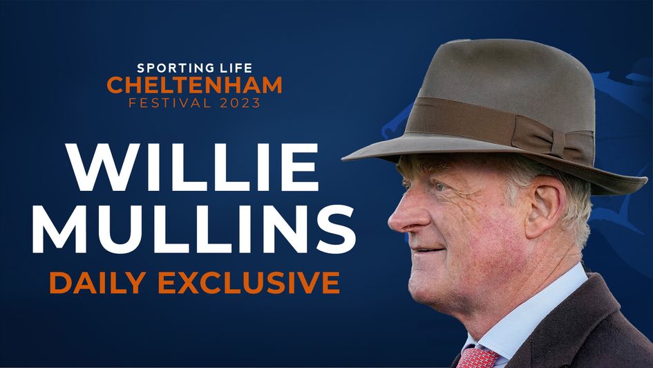 Check out the thoughts of the Cheltenham Festival's leading trainer
